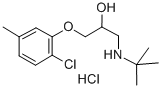 3-(tert-butylamino)-1-[(6-chloro-m-tolyl)oxy]propan-2-ol hydrochloride CAS#: 15148-80-8