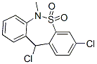 3,11-Dichloro-6,11-dihydro-6-methyldibenzo[c,f][1,2]thiazepine 5,5-dioxide CAS#: 26638-66-4