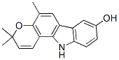 3,11-Dihydro-3,3,5-trimethylpyrano[3,2-a]carbazol-8-ol CAS#: 28200-63-7