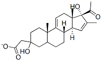 3,17-Dihydroxy-16-methylpregna-9(11),15-dien-20-one-3-acetate CAS#: 13712-05-5