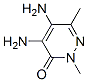 3(2H)-Pyridazinone, 4,5-diamino-2,6-dimethyl- CAS#: 28682-92-0