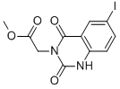 3(2H)-QUINAZOLINEACETIC ACID, 1,4-DIHYDRO-6-IODO-2,4-DIOXO-, METHYL ESTER CAS#: 106047-54-5