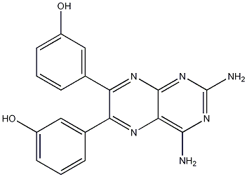 3,3'-(2,4-Diamino-6,7-pteridinediyl)bisphenol CAS#: 677297-51-7