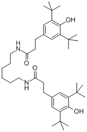 3,3'-Bis(3,5-di-tert-butyl-4-hydroxyphenyl)-N,N'-hexamethylenedipropionamide CAS#: 23128-74-7