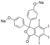 3,3-Bis(4-sodiooxyphenyl)-4,5,6,7-tetraiodo-1(3H)-isobenzofuranone CAS#: 128-72-3