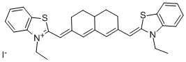 3,3'-DIETHYL-9,11,13(PENTA-1'',3'',5''-TRIYL)-THIATRICARBOCYANINE IODIDE CAS#: 19208-25-4