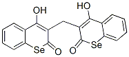 3,3'-Methylenebis(4-hydroxy-2H-1-benzoselenin-2-one) CAS#: 26452-59-5