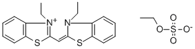 3,3`-diethylthiacyanine ethylsulphate CAS#: 2602-17-7