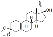 3,3-dimethoxy-19-nor-17-alpha-pregn-5(10)-en-20-yn-17-beta-ol CAS#: 19669-65-9