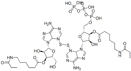 3,3'-dithiobis(3'-O-6-(propionylamino)hexanoyl)adenosine 5'-triphosphate CAS#: 104693-47-2