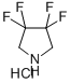 3,3,4,4-TETRAFLUOROPYRROLIDINE HYDROCHLORIDE CAS#: 1810-13-5