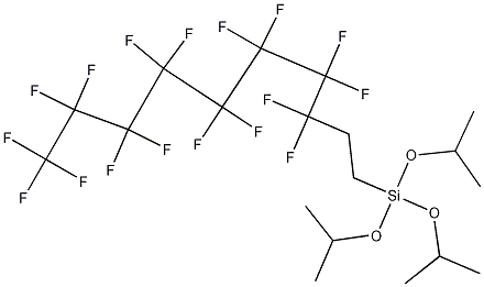 (3,3,4,4,5,5,6,6,7,7,8,8,9,9,10,10,10-Heptadecafluorodecyl)tris(1-methylethoxy)silane CAS#: 246234-80-0