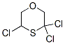 3,3,5-Trichloro-1,4-oxathiane CAS#: 18327-93-0