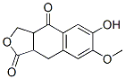 3,3a,9,9a-Tetrahydro-6-hydroxy-7-methoxynaphtho[2,3-c]furan-1,4-dione CAS#: 27828-86-0