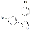 3,4-BIS-(4-BROMO-PHENYL)-THIOPHENE CAS#: 100990-30-5