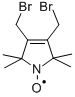 3,4-Bis(bromomethyl)-2,5-dihydro-2,2,5,5-tetramethyl-1H-pyrrol-1-yloxy Radical CAS#: 229621-20-9