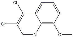 3,4-Dichloro-8-methoxyquinoline CAS#: 16797-43-6