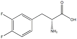 3,4-Difluoro-D-phenylalanine CAS#: 249648-08-6