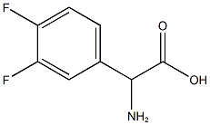 3,4-Difluorophenylglycine CAS#: 225641-94-1