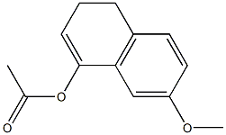 3,4-Dihydro-7-Methoxy-1-naphthol Acetate CAS#: 20176-04-9