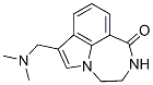 3,4-Dihydro-7-[(dimethylamino)methyl]pyrrolo[3,2,1-jk][1,4]benzodiazepin-1(2H)-one CAS#: 27158-84-5