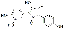 (-)-3,4-Dihydroxy-2-(3,4-dihydroxyphenyl)-5-(4-hydroxyphenyl)-2-cyclopenten-1-one CAS#: 13677-78-6