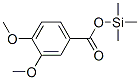 3,4-Dimethoxybenzoic acid trimethylsilyl ester CAS#: 2078-16-2