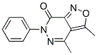 3,4-Dimethyl-6-phenylisoxazolo[3,4-d]pyridazin-7(6H)-one CAS#: 15911-15-6