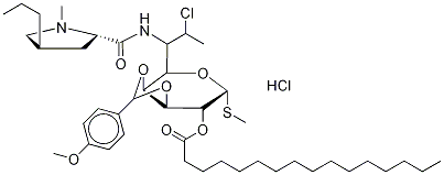 3,4-O-p-AnisylideneclindaMycin PalMitate Hydrochloride CAS#: 25670-17-1