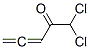 3,4-Pentadien-2-one, 1,1-dichloro- CAS#: 24397-35-1