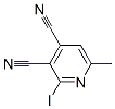 3,4-Pyridinedicarbonitrile, 2-iodo-6-methyl- CAS#: 245079-23-6
