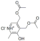 3,4-bis(acetoxymethyl)-5-hydroxy-6-methylpyridinium chloride CAS#: 1696-70-4