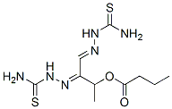 3,4-bis(carbamothioylhydrazinylidene)butan-2-yl butanoate CAS#: 2407-55-8