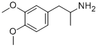 3,4-dimethoxy-alpha-methylphenethylamine CAS#: 120-26-3