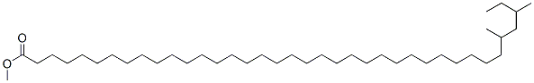 34,36-Dimethyloctatriacontanoic acid methyl ester CAS#: 18082-12-7