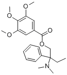 3,4,5-Trimethoxybenzoic acid 2-(dimethylamino)-2-phenylbutyl ester CAS#: 39133-31-8