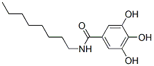3,4,5-trihydroxy-N-octyl-benzamide CAS#: 100079-24-1