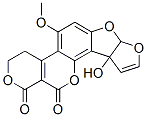 3,4,7a,10a-Tetrahydro-10a-hydroxy-5-methoxy-1H,12H-furo[3',2':4,5]furo[2,3-h]pyrano[3,4-c][1]benzopyran-1,12-dione CAS#: 23532-00-5