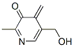 3(4H)-Pyridinone, 5-(hydroxymethyl)-2-methyl-4-methylene- (9CI) CAS#: 205321-07-9