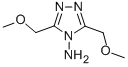 3,5-BIS-METHOXYMETHYL-1,2,4-TRIAZOL-4-YLAMINE CAS#: 111853-51-1