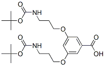 3,5-BIS[3-(TERT-BUTYLOXYCARBONYLAMINO)PROPYLOXY]BENZOIC ACID,98% CAS#: 210355-19-4