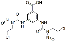 3,5-Bis[3-(2-chloroethyl)-3-nitrosoureido]benzoic acid CAS#: 13907-61-4