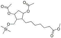 3,5-Bis(acetyloxy)-2-[[(trimethylsilyl)oxy]methyl]cyclopentaneheptanoic acid methyl ester CAS#: 19236-94-3