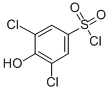 3,5-DICHLORO-4-HYDROXYBENZENESULFONYL CHLORIDE CAS#: 13432-81-0