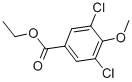 3,5-DICHLORO-4-METHOXYBENZOIC ACID ETHYL ESTER CAS#: 15945-28-5