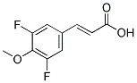 3,5-DIFLUORO-4-METHOXYCINNAMIC ACID CAS#: 105219-43-0