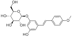 3,5-DIHYDROXY-4'-METHOXYSTILBENE 3-O-BETA-D-GLUCOSIDE CAS#: 30197-14-9