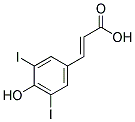 3,5-DIIODO-4-HYDROXYCINNAMIC ACID CAS#: 2314-35-4