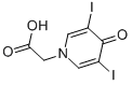 3,5-DIIODO-4-PYRIDONE-1-ACETIC ACID CAS#: 101-29-1