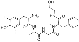 (3,5-DIIODO-TYR1)-DAGO ACETATE SALT CAS#: 103213-42-9